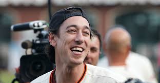 Get a San Francisco Giants cutout next to Tim Lincecum