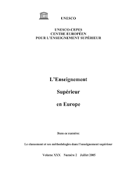 Les Universités Espagnoles Et L'initiative Classement 2005