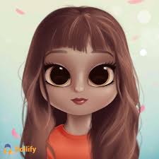 Check Out My Doll Cute Cartoon Girl Cute Girl Drawing Cartoon Girl Drawing