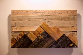 Wooden Mountain Range Wall Art Woodworking Crafts Wooden Signs Diy Wood Working Gifts