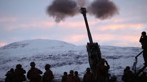 Troms is about 100 miles north of setermoen, near the barents sea. U S Marines Live Artillery Fire Exercise Northern Screen In Setermoen Norway Youtube
