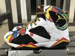 Nike Air Jordan Retro 7 Vii Oc Miro Olympic Men Sz 11 323213 161 Rare Travis 1 In 2020 Air Jordans Retro Air Jordans Nike Air Jordan Retro