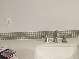 I had planned to atte. Add Height To Backsplash In Bathroom