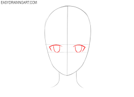 Anime eyes step by step tutorial. How To Draw An Anime Head Easy Drawing Art