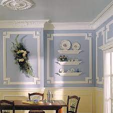 Primed mdf (listed first) is our most popular material, and provides the best overall value. Chair Rail Molding Fredrick Scroll Chair Rail Molding Casing More Than Moldings