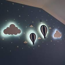 Cloud Wall Light Nursery Lighting Baby Room Night Light Etsy In 2021 Kids Room Wall Decor Kids Room Wall Night Light Kids