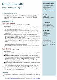 Manager translated from french to english including synonyms, definitions, and related words. Asset Manager Resume Samples Qwikresume