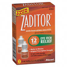Zaditor Antihistamine Eye Drops For Eye Itch Relief 10ml Anti Itchcreams Itch Relief Eye Drops Itchy Eyes Remedy
