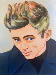 James Dean, an Original Acrylic Painting
