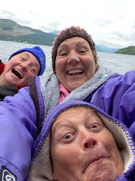 I just wanted to thank everyone who posted such lovely messages yesterday  whilst I was swimming Loch Lomond. It was great to sit down and read them  all afterwards, especially the silly