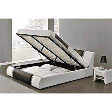 Contemporary craftsman high footboard bed. 10 Clever Storage Beds Upholstered Storage Contemporary Platform Bed Upholstered Platform Bed