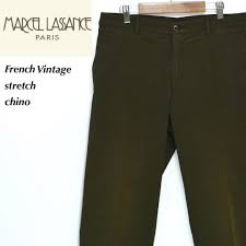 メルカリ フレンチビンテージ marcel lassance マルセルラサンス チノパン マルセルラサンス 5 980 中古や未使用のフリマ stretch chinos chino french vintage