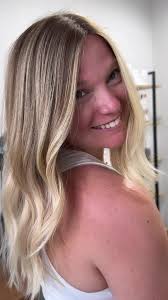 Beautiful Hair Transformation for sweet Jamie #blonde #hair  #hairtransformation #beauty #longhair #video #pretty #tiktok #mnhairstylist  #minnesota #hairextensions