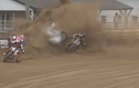 Flat track racing in the united states is getting a makeover, with ama pro flat track changing its name to american flat track (aft). Massive Crash In Ama Pro Flat Track Harley Davidson Forums