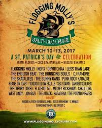This year's salty dog cruise is sailing from miami to nassau and grand bahama island in the bahamas aboard. Flogging Molly Salty Dog Cruise Mit Nofx Bouncing Souls Uvm Away From Life