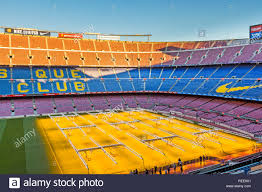 Damit es es das größte stadion europas. Barcelona Dezember 2018 Im Camp Nou Home Stadion Des Fc Barcelona Ist Das Grosste Stadion In Spanien Und Europa Stockfotografie Alamy