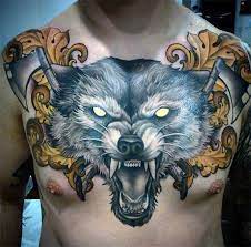 Our artists will give you your new favorite tattoo. Top 103 Mind Blowing Badass Tattoo Ideas 2021 Inspiration Guide Chest Piece Tattoos Wolf Tattoos Men Tattoo Designs Men
