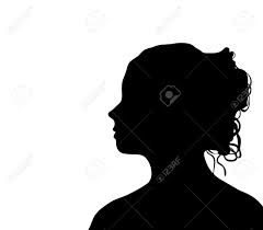 Maybe you would like to learn more about one of these? Seitenansicht Silhouette Der Schonen Frau Mit Haar Glamourosen Stil Auf Weiss Lizenzfreie Fotos Bilder Und Stock Fotografie Image 2120237