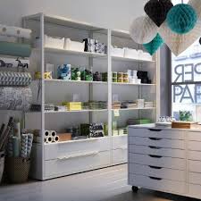 Fjalkinge Shelf Unit With Drawers White 46 1 2x13 3 4x76 Shop Today Ikea Ikea Shelving Unit Retail Shelving Shelving