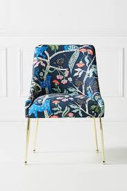Midnight Jasmine Elowen Dining Chair In 2021 Patterned Chair Dining Chairs Chair