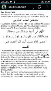 Dzikir dan doa setelah sholat tahajud. Doa Witir Dan Tarawih Fur Android Apk Herunterladen