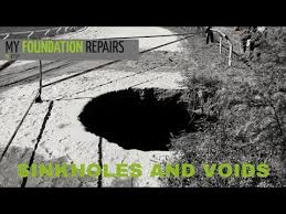 How do i fix a sinkhole in my backyard? Sinkholes And Voids My Foundation Repairs