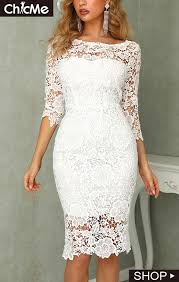 Pin By Patrick Bernard On Robes Romantiques Et Feminines In 2020 Lace Homecoming Dresses Bodycon Dress Crochet Lace Dress