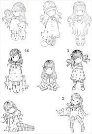 Epingle Par Maksim Nasedkin Sur Gorjuus Gorjuss Coloriage Timbres Digitaux