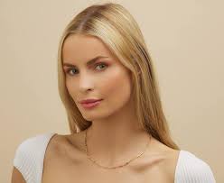 بارزيل عقد باجيت كريستال متعدد الاحجار مطلي بالذهب عيار 18 قيراط للنساء