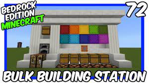 Our mission is to fully recreate the entire earth in minecraft at a 1:1 scale. Bulk Building Station Bedrock Edition Minecraft Minecraft Tutorial Minecraft Redstone Creations