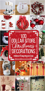 They had nice home décor! 100 Diy Dollar Store Christmas Decor Ideas Prudent Penny Pincher