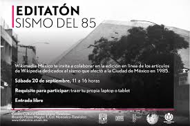 Jun 22, 2021 · un fuerte sismo de 6 grados en la escala de richter sacudió este martes la costa central de perú, incluida su capital lima, sin que de momento se reporten daños personales ni materiales, según informó el instituto geofísico del perú (igp). Datei Editaton Sismo Del 85 Jpg Wikipedia