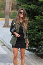 Black Dress Jacket Leather Sleeves A Hit Moda Estilo Moda Ropa