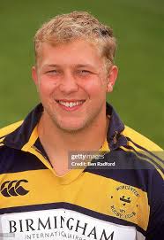 Portrait of Andy Collins of the Worcester Rugby Football Club Squad... News  Photo