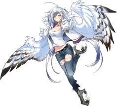 23 Haru The Raptor Harpy By Fu Reiji Anime Monsters Monster Girl Encyclopedia Monster Girl