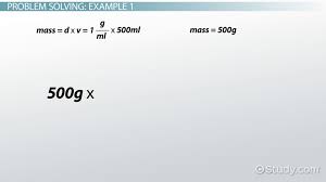 Density is defined as mass per unit volume. Molality Definition Formula Video Lesson Transcript Study Com