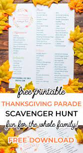 Family Thanksgiving Idea Macy S Thanksgiving Day Parade Scavenger Hunt Free Printable Bre Pea Thanksgiving Day Parade Macy S Thanksgiving Day Parade Family Thanksgiving