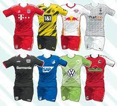 Fc bayern munich kits & logo links are below with video tutorial. Soccer German Bundesliga Kits 2020 21 Infographic