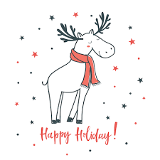 Anymore, the price of a card can nearly equal a premium coffee, so free is a breath of fresh air, and you won't encounter fine print exceptions or surprise fees. Holidays Print Digital Card Christmas Deer Clipart Diy Christmas Greeting Card Free Gift Clip Art Art Collectibles Kromasol Com