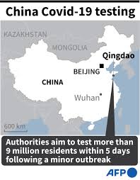 China has placed 11 million people in the northern city of shijiazhuang under lockdown after more than 100 new covid cases were confirmed there. 3 Million Residents Tested In Qingdao After Covid Outbreak Found