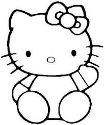 Hello Kitty Outline Hello Kitty Coloring Kitty Coloring Hello Kitty Colouring Pages