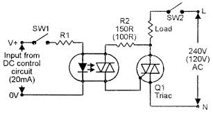 Triac Principles And Circuits Part 1 Nuts Volts Magazine Electronics Circuit Circuit Simple Circuit