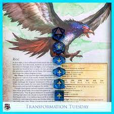Dungeon Master Transformation Tuesday Roc 1st Pic 5e Facebook The roc makes two attacks: dungeon master transformation tuesday