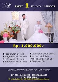 Tempat wisata di bandung pertama yang bisa anda tuju adalah saung angklung udjo. Price List Paket Indoor Netral Photo Prewedding Medan Facebook