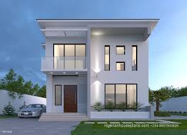 The entrance foyer is wide enough to accommodate out door activities and all functionalities have being consider during design. 4 Bedroom Duplex Ref 4046 Nigerianhouseplans