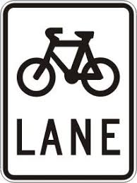 Black And White Arrow Road Sign Meaning Bike Lanes Making News With Images Regulatory Signs Bike Lane Entry Signs