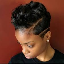 A grey color like this will look great on all short haircuts for women. 50 Ultra Cool Shaved Hairstyles For Black Women Hair Motive Hair Motive