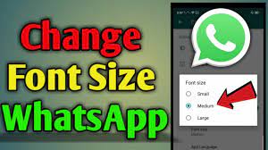 How To Change Font Size In Whatsapp Change Font Tutorial