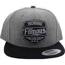 Established in 1999 by travis barker. Famous Stars And Straps Mens Top Notch Snapback Hat