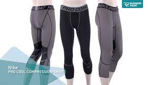 Made of 80% polyester, 11% rubber and 9% spandex for a soft, stretchy fit, this skull cap features. Nike Pro Hypercool Compression 3 4 Tight Youtube